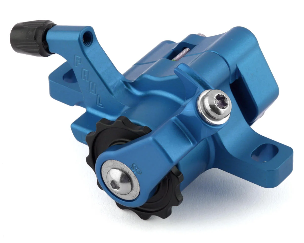 Paul Components Klamper Disc Brake Caliper (Blue/Black) (Mechanical) (Front or Rear) (Short Pull) (Post Mount)